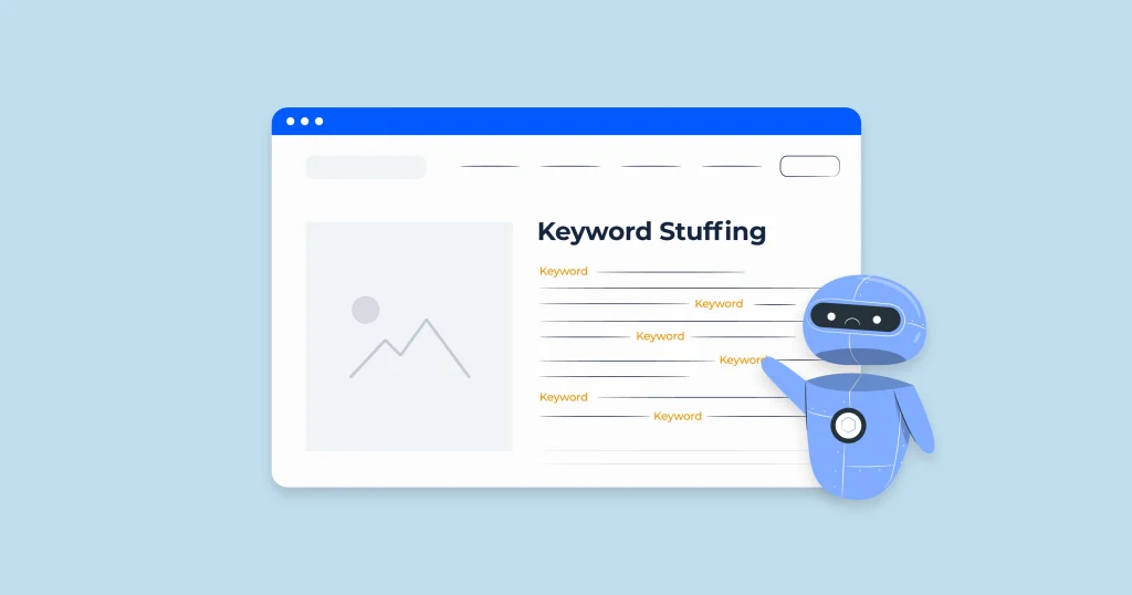 تصویر نمایانگر Keyword Stuffing